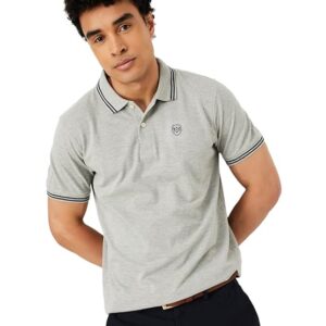 Max Men's Polycotton Half Sleeves Regular Fit Solid Polo T-Shirt